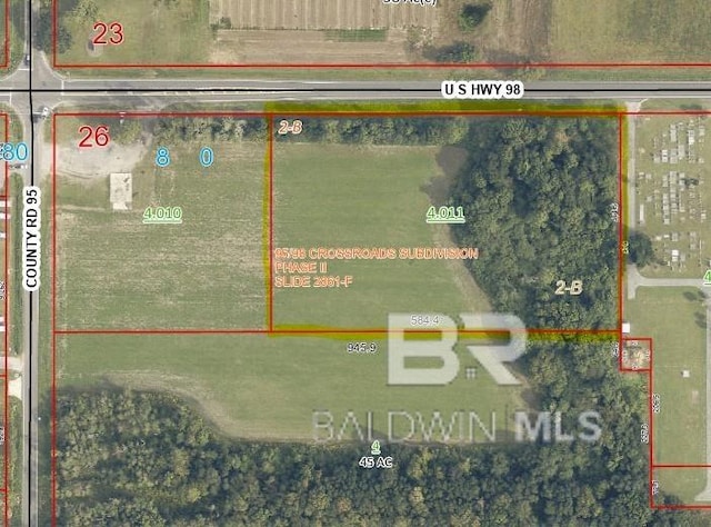 0 US Highway 98, Elberta AL, 36530 land for sale