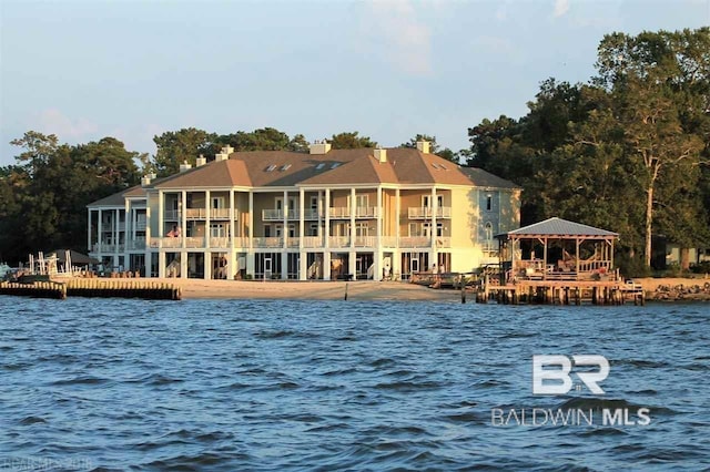 18175 Scenic Highway 98 Unit 12, Fairhope, AL 36532 - water view featuring a gazebo