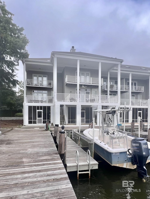 18175 Scenic Highway 98 Unit 12, Fairhope, AL 36532 - back of property featuring a water view