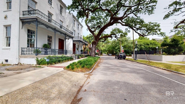 view of street