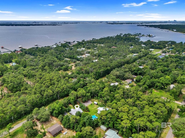 30857 Cypress St, Perdido Beach, AL 36530 - aerial overview of property's location with a large body of water