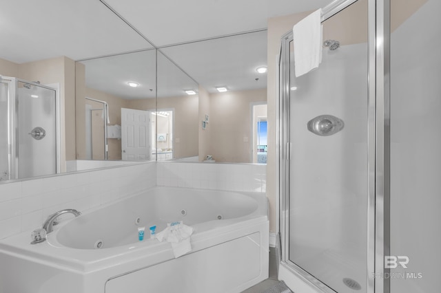 455 E Beach Blvd Unit 511, Gulf Shores, AL 36542 - full bath with a stall shower and a whirlpool tub