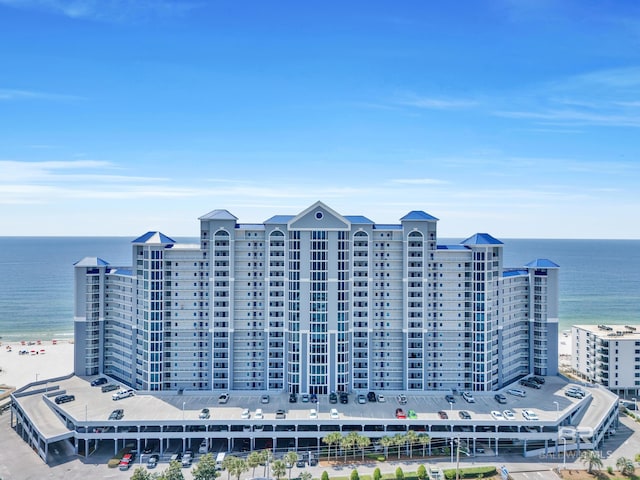 455 E Beach Blvd Unit 511, Gulf Shores, AL 36542 - birds eye view of property with a view of the beach and a water view