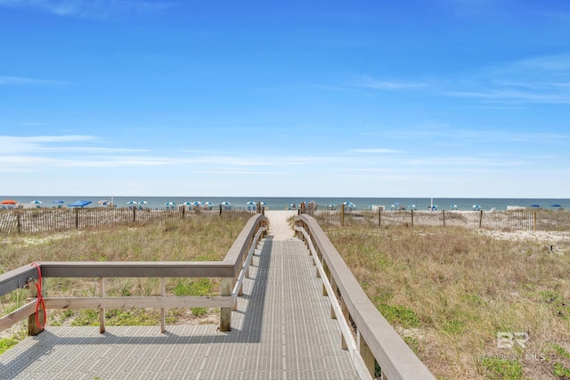 455 E Beach Blvd Unit 511, Gulf Shores, AL 36542 - view of water feature with fence