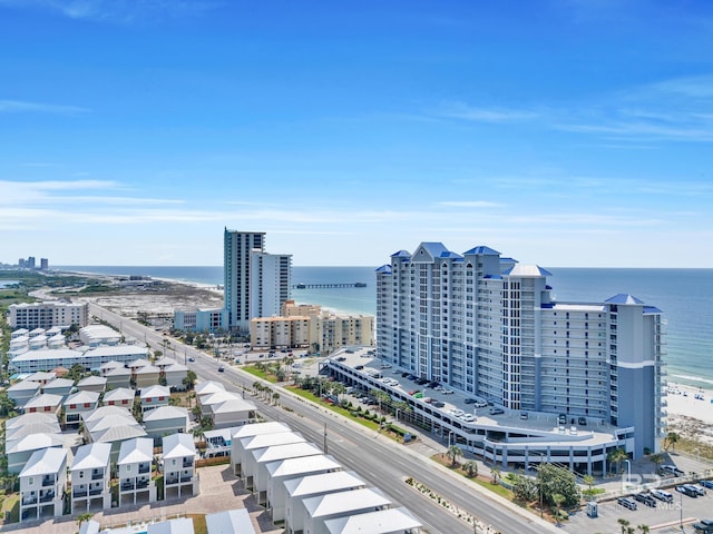 455 E Beach Blvd Unit 511, Gulf Shores, AL 36542 - birds eye view of property with a water view and a city view
