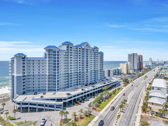 455 E Beach Blvd Unit 511, Gulf Shores, AL 36542 - aerial view featuring a water view and a city view