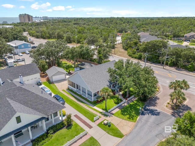 4001 Landfall Dr, Pensacola, FL 32507 - drone / aerial view featuring a view of trees