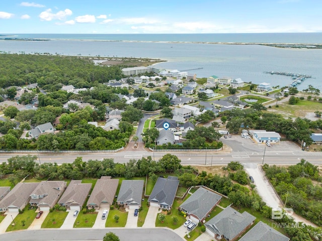 4001 Landfall Dr, Pensacola, FL 32507 - aerial view featuring a residential view and a water view