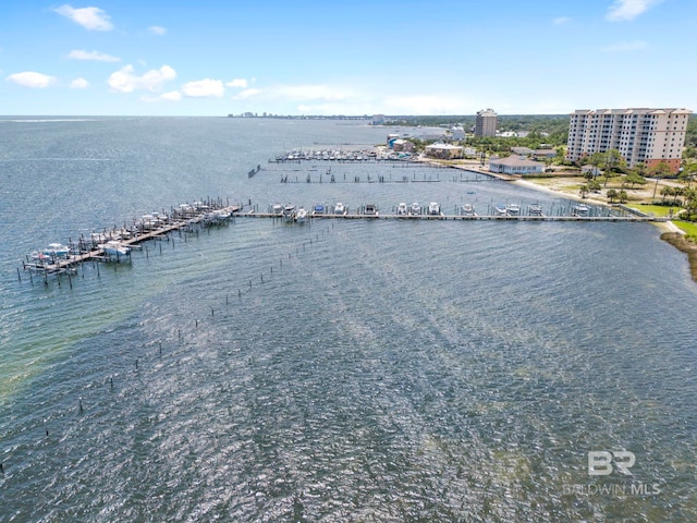 4001 Landfall Dr, Pensacola, FL 32507 - birds eye view of property featuring a water view