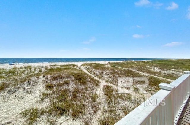2223 W Beach Blvd, Gulf Shores, AL 36542 - property view of water featuring a view of the beach