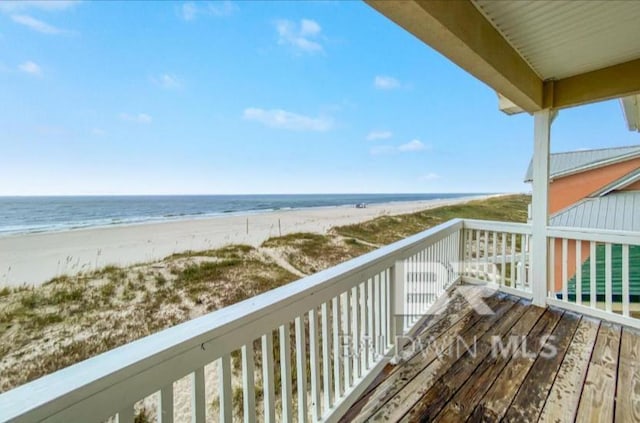 2223 W Beach Blvd, Gulf Shores, AL 36542 - balcony with a water view and a beach view