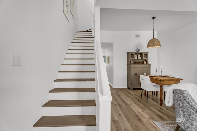 4 Yacht Club Dr Unit 15, Daphne, AL 36526 - staircase featuring wood finished floors