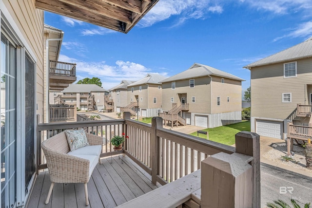 4 Yacht Club Dr Unit 15, Daphne, AL 36526 - wooden terrace with a residential view