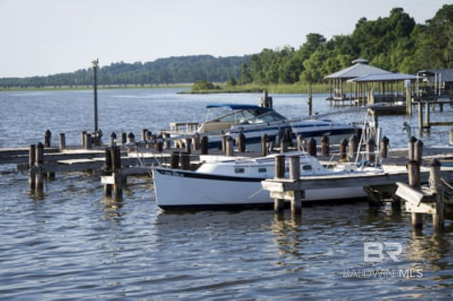 119 Sandlewood Cir, Daphne, AL 36526 - dock featuring a water view