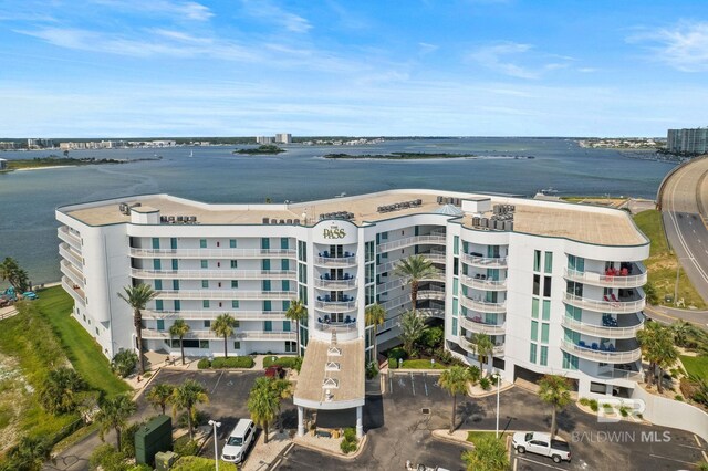 27501 Perdido Beach Blvd Unit A211, Orange Beach, AL 36561 - bird's eye view with a water view