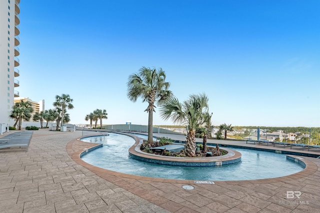 view of community pool