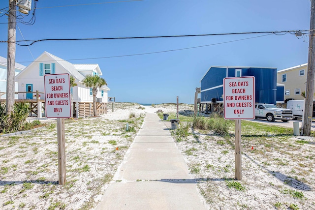 1872 W Beach Blvd Unit 206, Gulf Shores, AL 36542 - view of property's community featuring view of water and beach