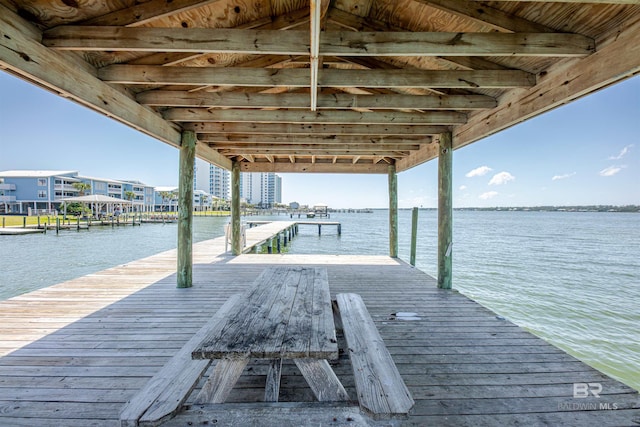 1872 W Beach Blvd Unit 206, Gulf Shores, AL 36542 - dock area with a water view