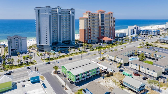 388 E Beach Blvd Unit A-2, Gulf Shores, AL 36542 - birds eye view of property featuring a water view and a city view