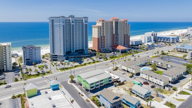 388 E Beach Blvd Unit A-2, Gulf Shores, AL 36542 - aerial view featuring a city view and a water view