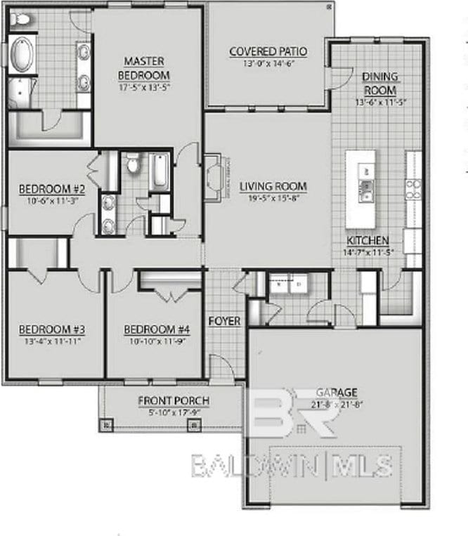 31081 Bauer Ave, Spanish Fort, AL 36527 - property floor plan