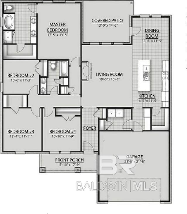 31081 Bauer Ave, Spanish Fort, AL 36527 - property floor plan