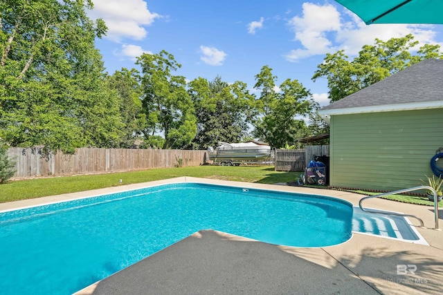 19083 County Road 13, Fairhope, AL 36532 - view of swimming pool with a patio