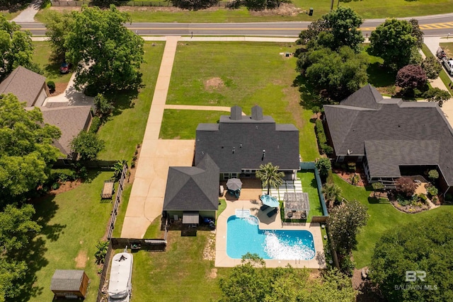 19083 County Road 13, Fairhope, AL 36532 - view from above of property featuring a pool area