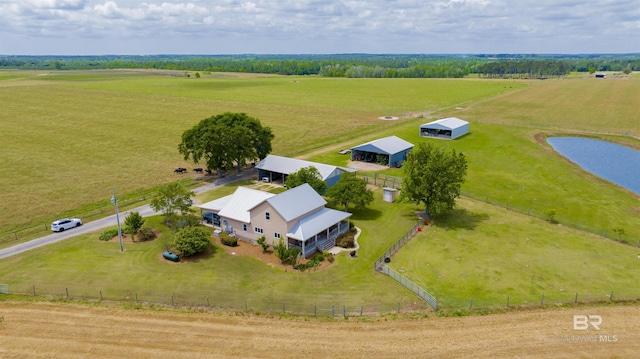 view of rural area
