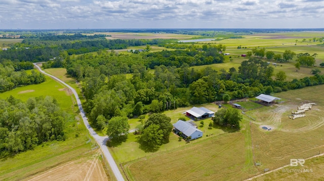 view of rural area