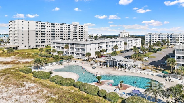 view of pool