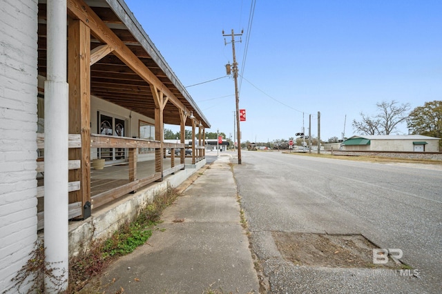 view of street