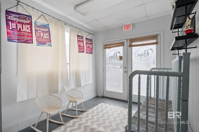 view of community lobby