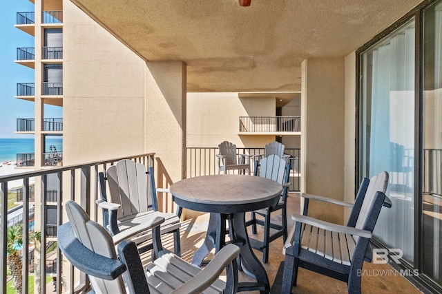 24400 Perdido Beach Blvd Unit 501, Orange Beach, AL 36561 - balcony with a water view