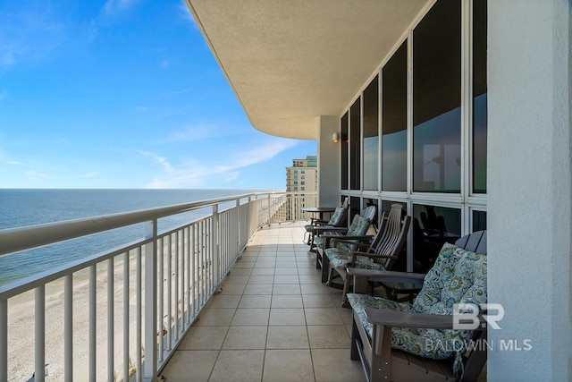 825 W Beach Blvd Unit 9, Gulf Shores, AL 36542 - balcony featuring a water view