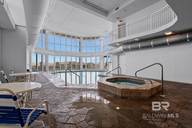 825 W Beach Blvd Unit 9, Gulf Shores, AL 36542 - view of pool with a pool with connected hot tub