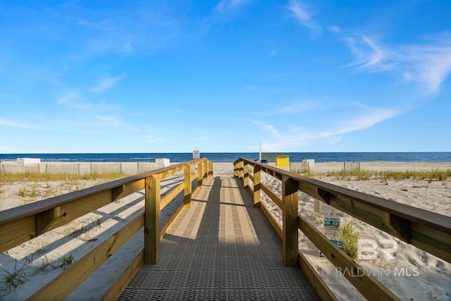 825 W Beach Blvd Unit 9, Gulf Shores, AL 36542 - view of property's community with view of water and beach