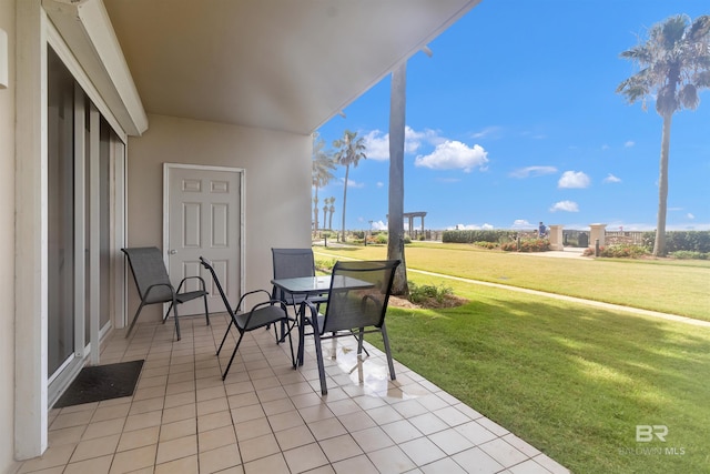 527 Beach Club Trl Unit C110, Gulf Shores, AL 36542 - view of patio