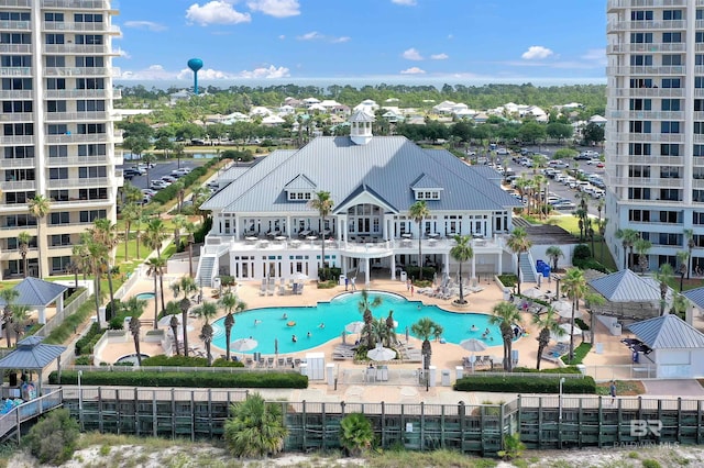 527 Beach Club Trl Unit C110, Gulf Shores, AL 36542 - community pool featuring a patio area