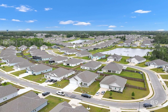 3905 Mercury Cir, Gulf Shores, AL 36542 - aerial view with a water view and a residential view