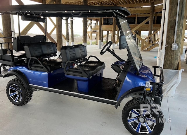 2420 Bienville Blvd, Dauphin Island, AL 36528 - view of garage
