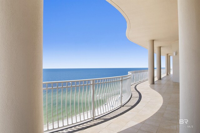 14237 Perdido Key Dr Unit Ph-1401, Pensacola, FL 32507 - balcony with a water view