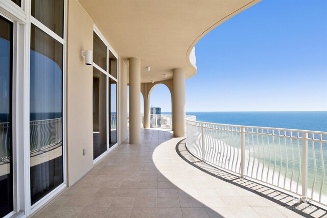 14237 Perdido Key Dr Unit Ph-1401, Pensacola, FL 32507 - balcony with a water view