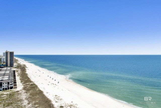 14237 Perdido Key Dr Unit Ph-1401, Pensacola, FL 32507 - property view of water featuring a beach view