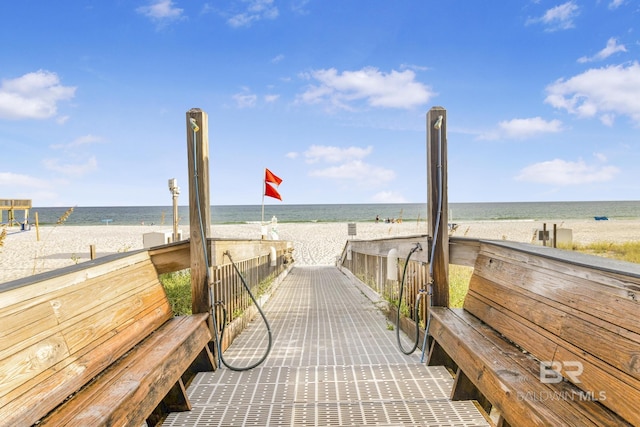 401 E Beach Blvd Unit 1704, Gulf Shores, AL 36542 - view of community with view of water and beach