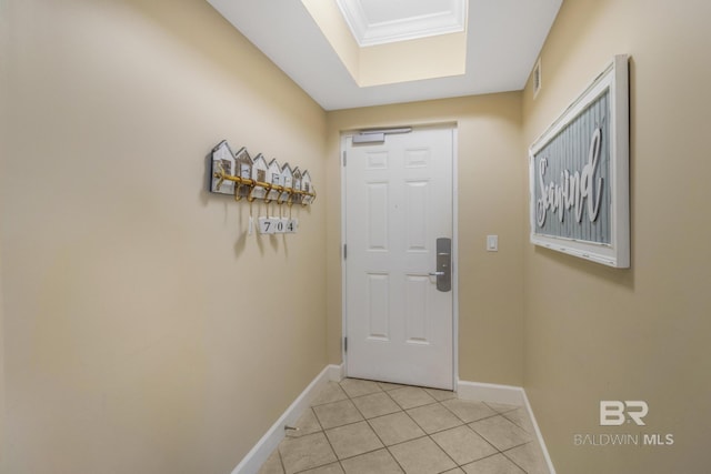 401 E Beach Blvd Unit 1704, Gulf Shores, AL 36542 - entryway featuring baseboards and light tile patterned floors