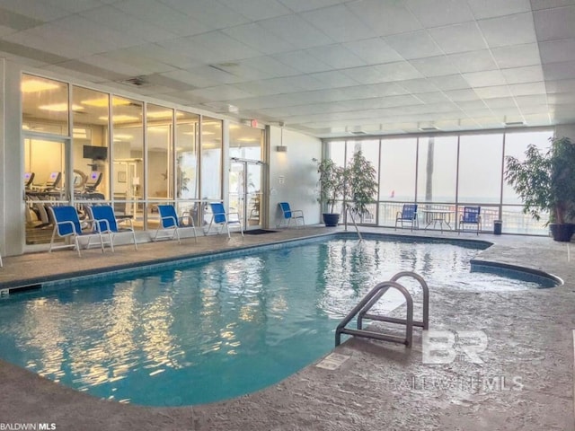 view of pool