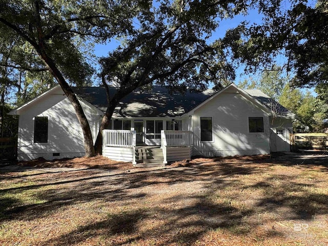 7228 Fairmont Dr, Foley, AL 36535 - back of house with crawl space