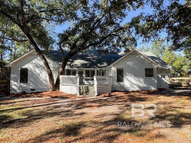 7228 Fairmont Dr, Foley, AL 36535 - back of house with crawl space