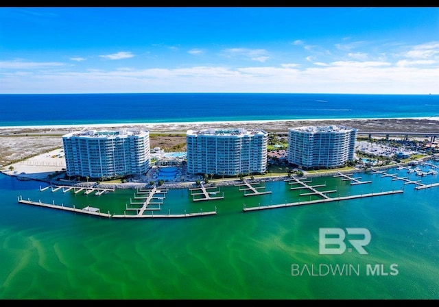 28107 Perdido Beach Blvd Unit D512, Orange Beach, AL 36561 - drone / aerial view of a large body of water